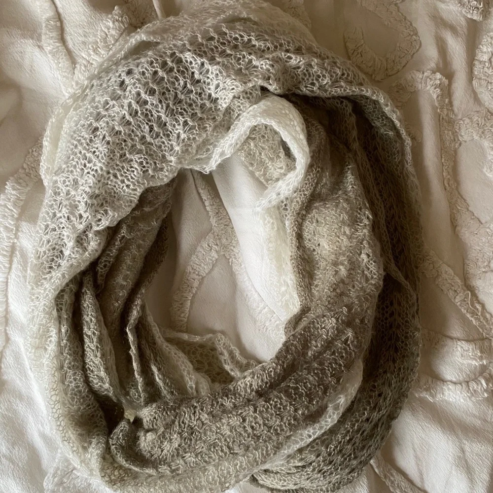 Kimchi Blue knit ombré infinity scarf